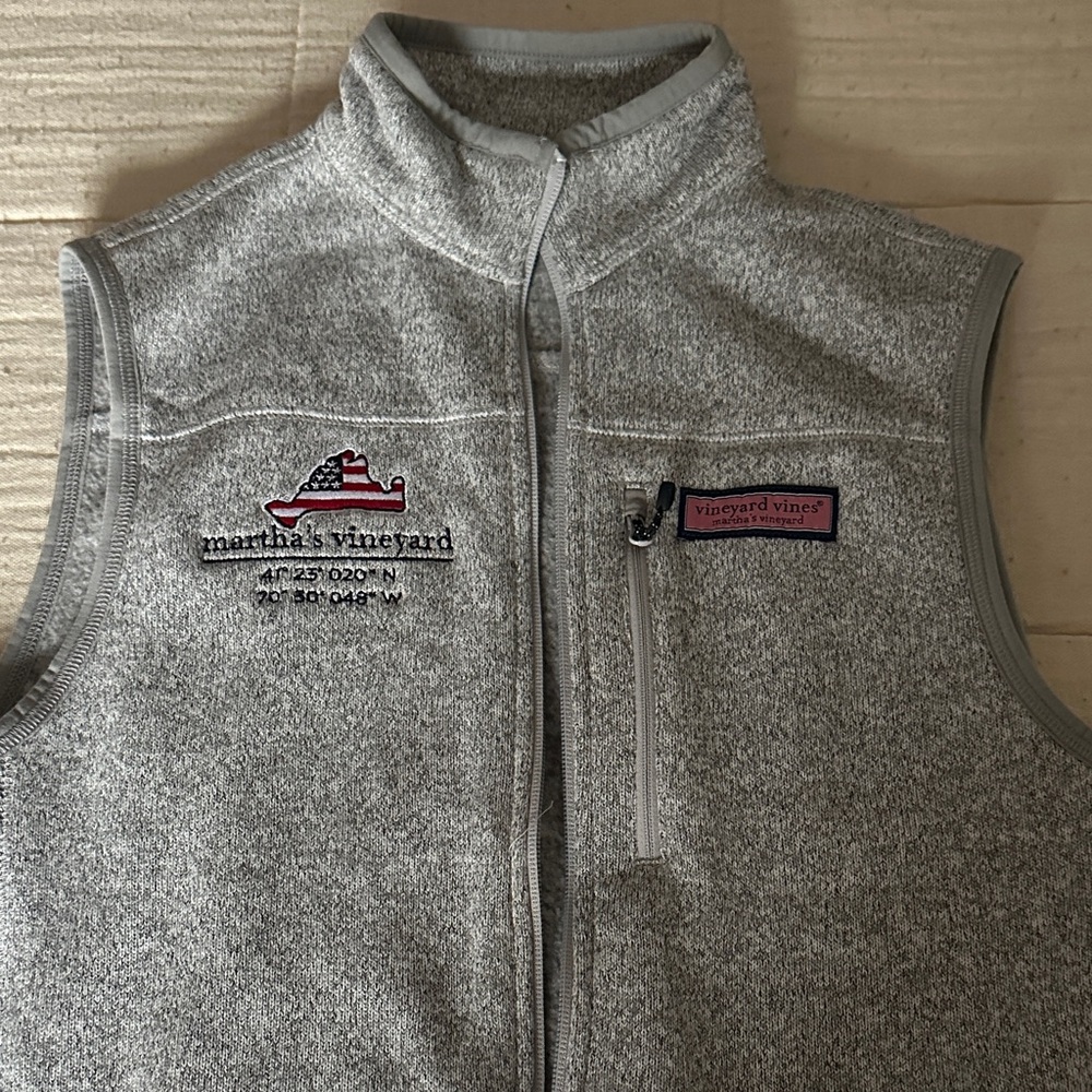 Men’s Vineyard Vines Heather Gray Vest